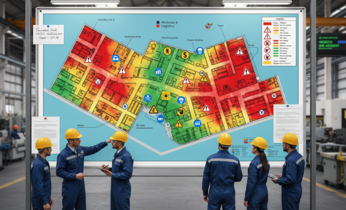 Cartographie des zones accidentogènes en entreprise, SST 86