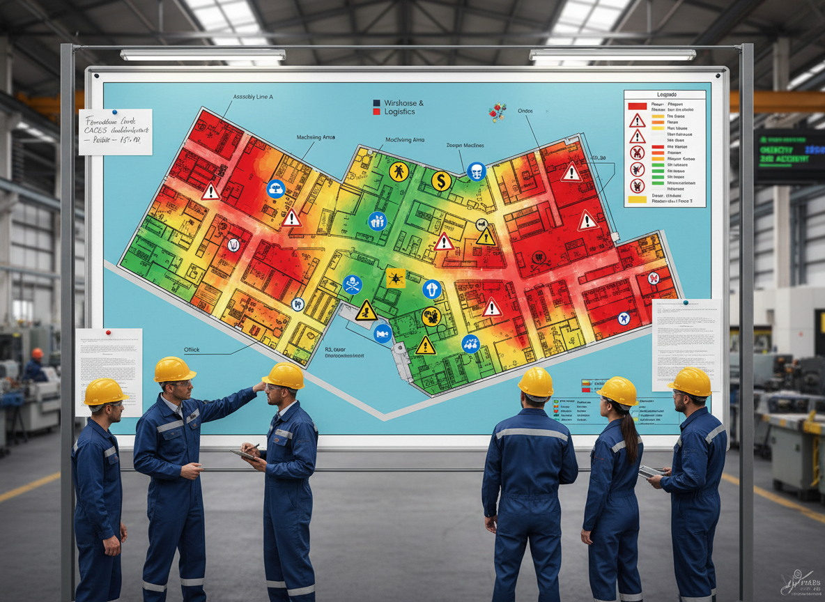 Cartographie des zones accidentogènes en entreprise, SST 86
