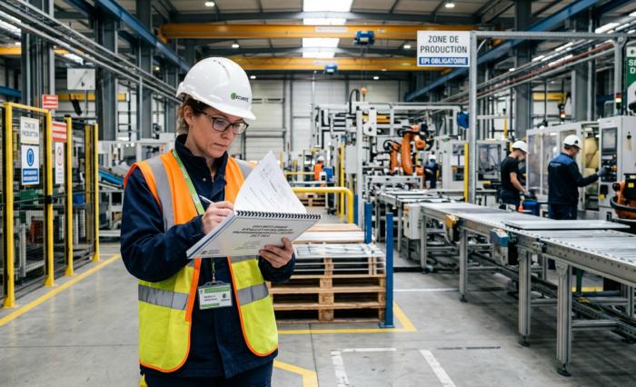 sanction d'un DUERP pour une entreprise industrielle